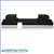 03-24 Dodge Ram 2500/3500 Crew-Cab & Ext-Cab Black 8" Dual Sealed Subwoofer Box - view 9