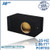 black 10" large single ported sub box black 10" large single ported sub box