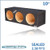 black 10" triple sealed sub box