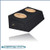 82-04 Ford Mustang Coupe Black 12" Dual Sealed Subwoofer Box - view 3