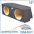 Honda Accord 1994-2017 Black 12" Dual Sealed Subwoofer Box