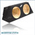 black 12" dual sealed sub box, fits infinity g35 coupe 2003-2008
