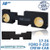 17-24 Ford F-250 Crew-Cab Black 10" Dual Sealed Subwoofer Box