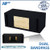 black 10" dual slot ported bandpass sub box black 10" dual slot ported bandpass sub box