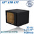black 12" single ported solo-baric sub box black 12" single ported solo-baric sub box