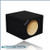 black 12" single ported sub box black 12" single ported sub box