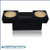 82-92 Chevy Camaro Black 12" Dual Sealed Subwoofer Box - view 8