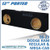 black 12" dual ported sub box, fits 06-23 dodge ram regular and mega cab