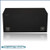 black 12" dual slot ported bandpass sub box black 12" dual slot ported bandpass sub box