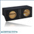 black 10" dual sealed sub box, fits 05-15 ford mustang coupe black 10" dual sealed sub box, fits 05-15 ford mustang coupe