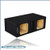 Ground Shaker GS-NPKK28B Black 8" Dual Solo-Baric Center-Ported Subwoofer Box - view 8