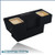 82-92 Chevy Camaro Black 10" Dual Sealed Solobaric Subwoofer Box - view 2