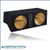 black 12" dual sealed sub box, fits 05-15 ford mustang coupe black 12" dual sealed sub box, fits 05-15 ford mustang coupe
