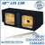 16-24 Chevy Camaro Black 10" Dual Sealed Solobaric Subwoofer Box
