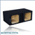 Ground Shaker GS-NPKK210B Black 10" Dual Solo-Baric Center-Ported Subwoofer Box - view 8