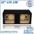Ground Shaker GS-NPKK212B Black 12" Dual Solo-Baric Center-Ported Subwoofer Box