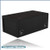 black 15" dual center-ported sub box
