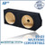 black 12" dual sealed sub box, fits 05-23 ford mustang convertible black 12" dual sealed sub box, fits 05-23 ford mustang convertible