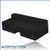 black 12" dual ported sub box, fits 78-87 chevy el camino black 12" dual ported sub box, fits 78-87 chevy el camino