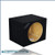black 12" single mid-size sealed sub box black 12" single mid-size sealed sub box