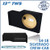Chevy 14-18 Silverado Crew-Cab Black 13" Tw5 Single Sealed Subwoofer Box