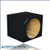 black 15" single sealed sub box