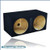 black 15" dual sealed sub box black 15" dual sealed sub box