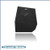 black 12" single sealed tw3 sub box, fits 09-24 ford f-150 crew-cab black 12" single sealed tw3 sub box, fits 09-24 ford f-150 crew-cab