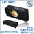 09-24 Ford F-150 Crew-Cab Black 12" Single Sealed Tw3 Subwoofer Box