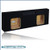 black 10” dual sealed solo-baric slim / shallow mount sub box