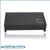 black 12" tw3 single sealed sub box, fits 19-24 chevy silverado double & crew-cab