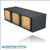 Ground Shaker GS-KKP312B Black 12" Triple Solobaric Slot Ported Subwoofer Box - view 3