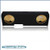 black 12" dual ported sub box, fits 19-24 chevy silverado double & crew-cab