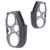 Custom Speaker Pods Dual 6.5″ + Dual 3.5″ Front Door Speaker Pods for the 2015-2020 Ford F-150, 2017-2022 F-250 & 2017-2022 - view 3