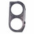 Custom Speaker Pods Dual 6.5″ Rear Door Speaker Pods for the 2007-2013 Toyota Tundra Extended Cab - view 2