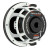 American Bass Titanium 8" Slim Subwoofer - view 3