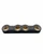Down4Sound UNIVERSAL ROOF-MOUNT 6.5" SPEAKER BOX - 4X6.5 + TWEETER LAYOUT | BLACK VINYL