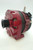 GM Truck Billet Case 400amp Alternator - Red Metallic