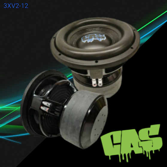 CS3XV2 12 Subwoofer - Crystal Audio Solutions (CAS)