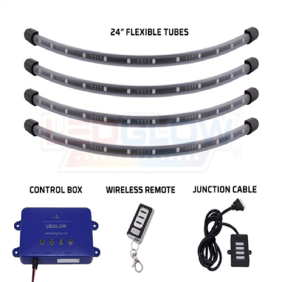 LED GLOW MILLION COLOR WHEEL WELL KIT (LU-WW-M.2)