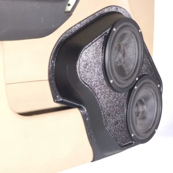 Dual 6.5″ Speaker Pods for the Front Door of a 06-07 Hummer H3