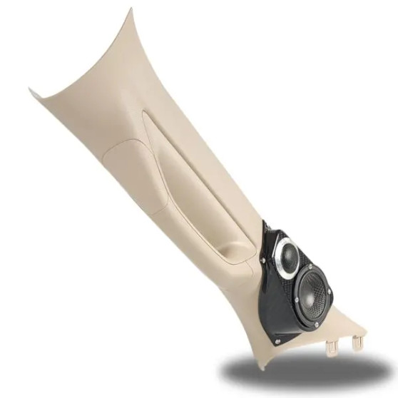 Single 3.5″ and Single Tweeter Speaker Pods for the A-Pillar of a 19-23 Dodge Ram 2500