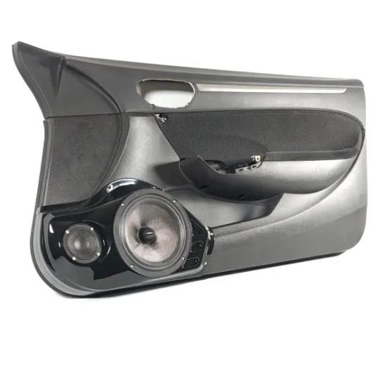 Single 8″ and Single 3.5″ Speaker Pods for the Front Door of a 06-11 Honda Civic 2 Door