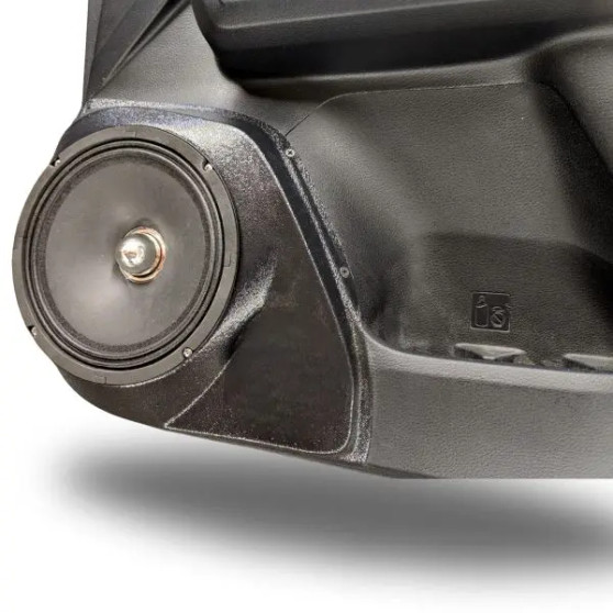 Single 8″ Speaker Pods for the Front Door of a 16-23 Toyota Tacoma
