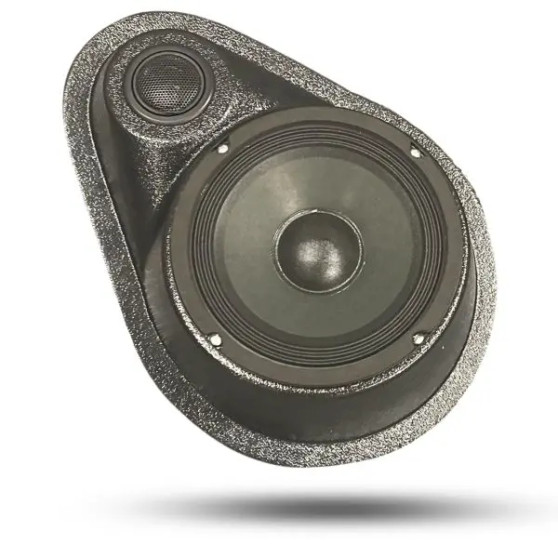Custom Speaker Pods Brand – Single 6.5″ and Single Tweeter Universal Multi-Directional Speaker Pods for any flat mounting location