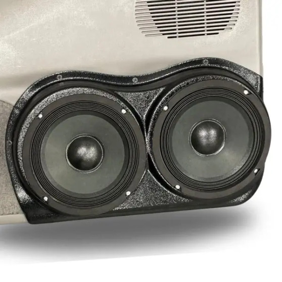 Special Dual 6.5″ Speaker Pods for the Front Door of a 98-12 Ford Ranger & Mazda B-Series Pickup
