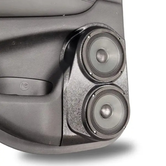 Dual 6.5″ Speaker Pods for the Rear Door of a 11-21 Jeep Grand Cherokee