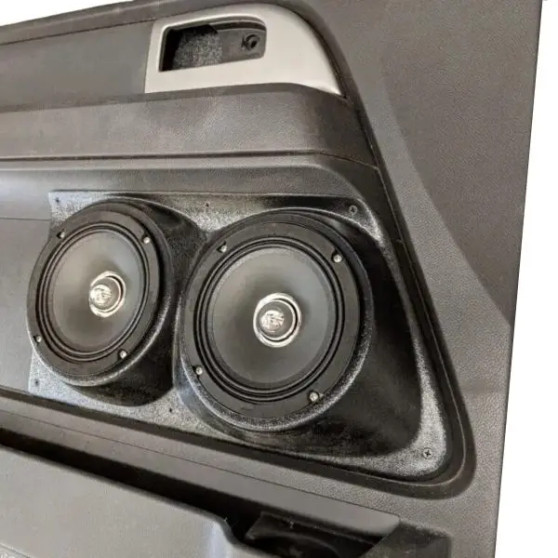 Dual 6.5″ Speaker Pods for the Front Door of a 07-17 Ford Expedition