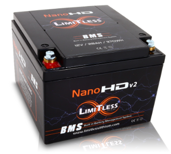 Nano -HDv2 30AH Motorcycle / Power sports Battery