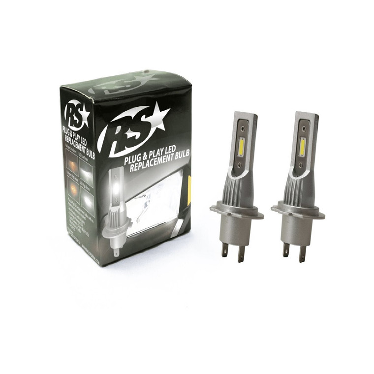 RACE SPORT PLUG & PLAY LED HEADLIGHT BULBS (RSPNPH7)